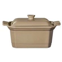 Форма с крышкой для запекания Emile Henry Natural Chic (15.5 x 12 см) (965860): Крышка Есть