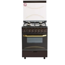 Газова плита Fresh I60G5 / 01 (коричневий / неражавеющая сталь): Тип пристрою кухонна плита
