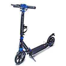 Самокат двухколесный Scale Sports SS-25 Синий Дисковый тормоз Led-фонарик (1296360217): Количество колес 2
