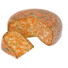 Сыр козий Jacks Cheese Tricolore, 50% (WT4490): Вес нетто 100 г