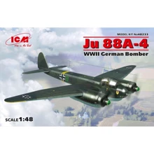 Немецкий бомбардировщик Ju 88A-4, WWII German Bomber (ICM48233 ): Производитель ICM
