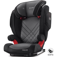 Автокресло RECARO Monza Nova 2 Seatfix Carbon Black: Группа 15-36 кг (группа 2-3)