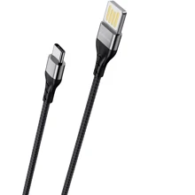 Кабель Borofone USB Cable to USB-C Tasteful 1.2m Black (BU11): Тип USB Cable - USB-C