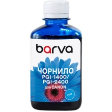 Чернила Barva Canon PGI-1400/PGI-2400 180 мл, C Pigm., (C1400-929): Цвет Cyan
