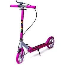 Двухколесный самокат Scooter 470 Pink Ручной Тормоз (787875911): Количество колес 2