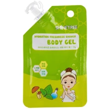 Shinetree Hydration Freshness Shower Body Gel Освежающий гель для душа 15 g: Назначение Увлажнение, Питание, Очищение