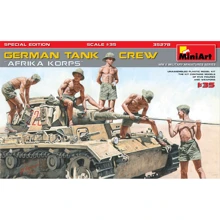 Збірна модель MiniArt MA35278 Німецький Танковий Екіпаж "Корпус Африки" Спеціальне Видання: Виробник MiniArt