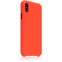 Чехол для iPhone COTEetCI Mix Buttons Liquid Silicon Red (CS8013-RD) for iPhone X/iPhone Xs: Цвет красный