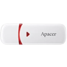 USB-флешка Apacer AH333 32GB USB 2.0 White (AP32GAH333W-1): Стандарт USB USB 2.0