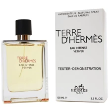 Парфюмированная вода Hermes Terre D`Hermes Eau Intense Vetiver 100 ml Тестер: Вид Парфюмированная вода