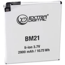 Аккумулятор ExtraDigital 2900mAh (BM21) for Xiaomi Mi Note: Производитель ExtraDigital