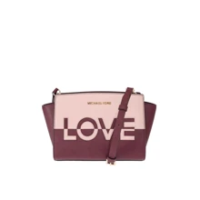 Жіноча сумка крос боді Michael Kors бордова (MK0437W): Стать Женский