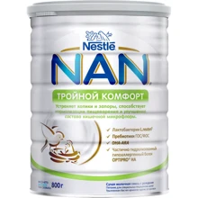 Суміш Nestle NAN Потрійний Комфорт - суха молочна для дітей з народження 400 г (7613036447904): Тип Суміші молочні