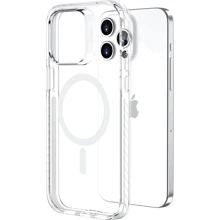 Чехол для iPhone VOKAMO Case with MagSafe Smult White for iPhone 15 Pro Max (NVK010850): Цвет белый