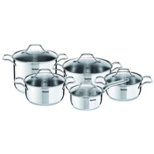 Tefal Intuition 10 пр. (A702SC85): Материал корпуса Нержавеющая сталь