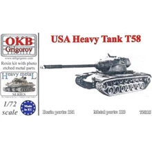 Модель OKB Grigorov Американский опытный тяжелый танк T58 (OKB-V72015): Производитель OKB Grigorov