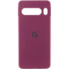 Чехол для телефонов Lakshmi Premium Silicone Case with Logo Full Camera Plum for Google Pixel 8 Pro: Совместимость Google Pixel 8 Pro