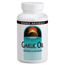 Source Naturals Garlic Oil 100 caps Чесночное масло: Форма выпуска Капсулы