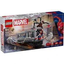 Конструктор LEGO Super Heroes Человек-Паук против Дока Ока: Сцена в метро (76321): Количество деталей, шт. 393