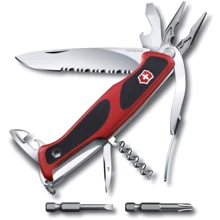 Мультитул Victorinox RangerGrip 174 Handyman 130мм/17предметов/красный-черный (0.9728.WC): Тип мультитул (многофункциональный инструмент)