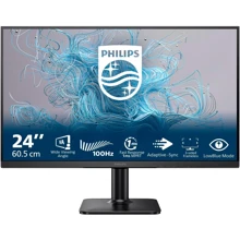 Монітор Philips 24E2N1100LB/00 UA: Покриття екрану матовое