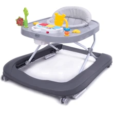 Ходунки 4Baby Walk'n Push Dark Grey (4WP01): Цвет серый