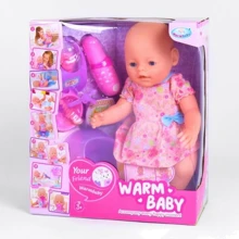 Пупс Warm Baby WZJ 058 A-026 B-2 10 функций, с аксессуарами: Производитель Warm Baby