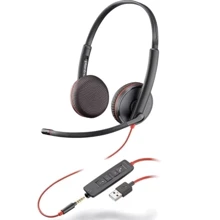 Наушники Plantronics Blackwire C3225 USB-A (209747-201): Тип конструкции накладные