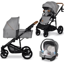 Коляска Lionelo MARI TOUR 3IN1 GREY STONE (LO-MARI TOUR 3IN1 GREY STONE): Тип коляски Универсальная коляска (3-в-1)