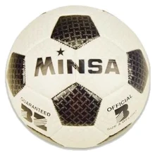М'яч для гри Minsa E31266 футбольний (Чорний): Вид Футбольные