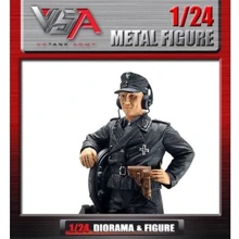 Фигура для танка VSTank 1:24 Military Metal Figure German Commander Ger02: undefined undefined