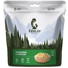 Лапша ЇDLO с грибами 80 г (4820219970200): Технология Сублимация + Сушка