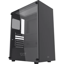 Корпус DarkFlash DK100 Black: Форм-фактор материнской платы ATX / ITX / Micro-ATX