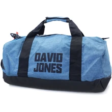 Дорожная сумка David Jones голубая (7771658): Пол Унисекс