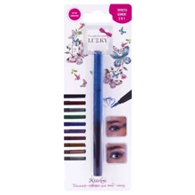 Шиммер-подводка для глаз и тату LUKKY Kissточка с блестками 2 в 1 синяя (T18952): Производитель LUKKY