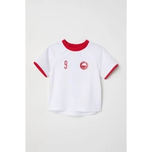 Футболка H & M 7Z6131707 80 см біла: Стать хлопчик