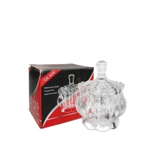 Сахарница Galleryglass Crystal Nova с крышкой 120мл (83000153_YBCG-153): Цвет прозрачный