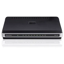 Мережевий комутатор D-Link DES-1008A: Порти тільки Fast Ethernet (10/100)