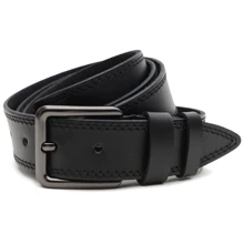 Мужской ремень Borsa Leather черный (V1GX03-black): Пол Мужской