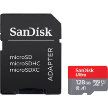 Карта памяти SanDisk 128GB microSDXC Class 10 UHS-I Ultra + adapter (SDSQUAB-128G-GN6IA): Тип карты MicroSDXC
