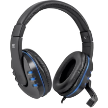 Навушники Defender Warhead G-160 Black/Blue (64118): Тип конструкції накладные