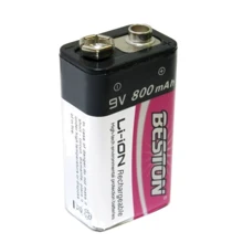 Beston CR-9V 800mAh Li-ion (AAB1823): Ємність 800 мАч
