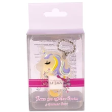 Lukky бальзам для губ Ice-cream Unicorn с нежным ароматом ванили 1,2 г. с подвеской-цепочкой (T16145): Производитель LUKKY