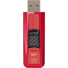 USB-флешка Silicon Power 64GB Blaze B50 USB 3.0 Red (SP064GBUF3B50V1R): Стандарт USB USB 3.0