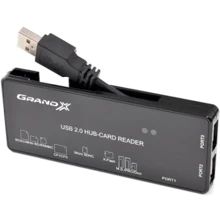 Аксессуар для ноутбуков USB хаб + мультикартридер + 1,2m USB cable Grand-X (GHC-301): Производитель Grand-X