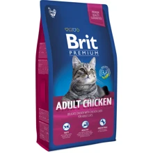 Сухой корм для взрослых кошек с курицей Brit Premium Adult Chicken 8 кг (8595602513093): Тип Сухой корм