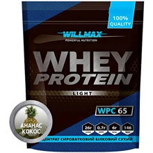 Протеин Willmax Whey Protein 65 1000 g /25 servings/ Pineapple-coconut: Вид Сывороточные