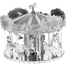 Металлический 3D конструктор Fascinations Карусель, MMS089: Производитель Fascinations
