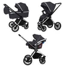 Универсальная коляска 3 в 1 Carrello Optima CRL-6504 Platinum Grey: Тип коляски Универсальная коляска (3-в-1)