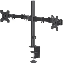Кріплення для моніторів HAMA Holder 2 33-81 cm 2scr Black (00118491): undefined undefined